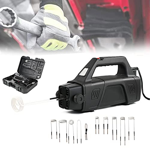 Magnetic Induction Heater Kit 1500W Electromagnetic Induction Heater with 9 Coils and Box HandHeld Automotive Flameless Heat Bolt Buster Tool Rusty Screw Heating Removal Tool