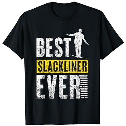 Bester Slackliner Slacklines Slacklining Hobby Slackline T-Shirt