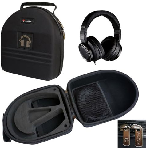 V-MOTA Maleta de transporte compatible con auriculares JVC HA-DX2000 HA-DX1000 HA-SZ1000 HA-SZ2000 HP-DX1000, EXOFIELD XP-EXT1 (caja)