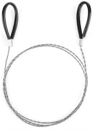 Stainless Steel Wire Saw, Pocket Chainsaw With Cable Rope - Outdoor Camping PVC Emergency Hunt Tool