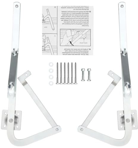 Loft Ladder Joint Arms - Loft Ladder Hinge Replacement Kit, Hinge Arm Kit Ladder Hinges | Loft Ladder Connection Arms, Loft Ladder Parts Hinge Assemblies, Stepladder Hinge