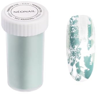 NÉONAIL Transferfolie Nail Art 29 Pastel Mint - Nagelfolie - Nagelfolie UV Härtend - Nagelfolien - Fingernägel Folie - Transferfolie Nägel - Grün