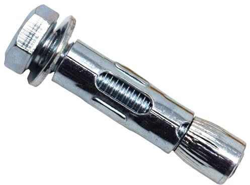 MASONMATE Hex Loose Bolt Sleeve Anchor M10 x 45mm Pack of 50