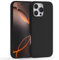 MOFT Snap Case MOVAS for iPhone 16 Pro, Magnetic Premium Vegan Leather Phone Case with Smooth Feeling, Enduring Color Minimalist Protective Case, Jet Black