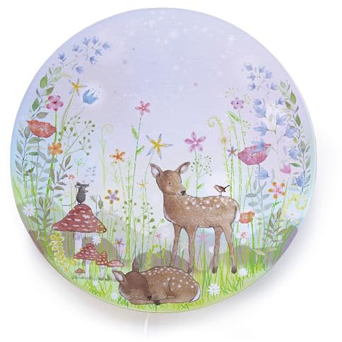 Hartendief Märchengarten Wandlampe | Für Baby- & Kinderzimmer | Kinderzimmerdesign | Handgemalt & nachhaltig