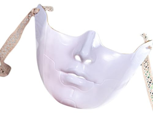 KAHDGSS Masque de bal masqué pour Halloween, bouche des yeux pour femmes et hommes, demi-visage pour carnavals, Halloween