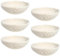 6Pcs Sourdough Proofing Baskets Set - 6 Inch Round Bannetons with Natural Rattan Lining | Bread Baking Kit for Artisan Loaves & Homemade Sourdough