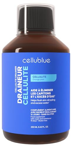 Draineur Cellulite Cellublue - Cible la cellulite en profondeur - Cure 15 jours - 250 ml