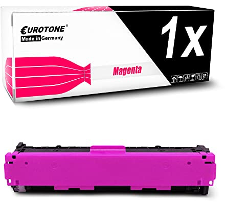 Eurotone Toner kompatibel für HP LaserJet Pro CM1411 CM1412 CM1413 CM1415 CM1416 CM1417 CM1418 ersetzt CE323A 128A