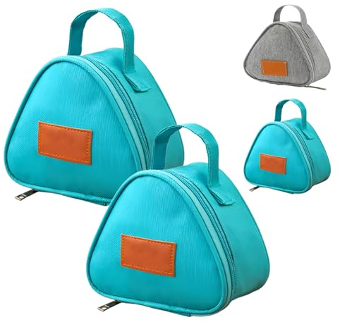 HeFZiYMOZaDP 2 Pezzi Borsa Termica per Esterni, Mini Borsa Termica per Yogurt, Alimenti, Frutta, Verdura, Snack, con Fodera Isolante per Lavoro, Scuola