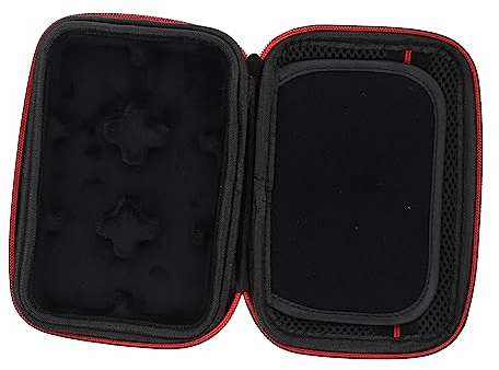 LIGIGWASH Stoßfeste Wireless Mikrofon Tasche Schwarz Tragbare Canvas Schutztasche Kompatibel Mit Rode Wireless Mikrofon Leicht Und Organisiert Für Mikrofonschutz Und Zubehör
