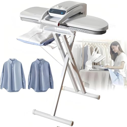 MIDUOLAI Plancha De Vapor Grande con Pantalla TáCtil, Plancha De Vapor Inteligente, Plancha De Vapor Profesional, Apagado AutomáTico, Tanque De 300 Ml,Withstand