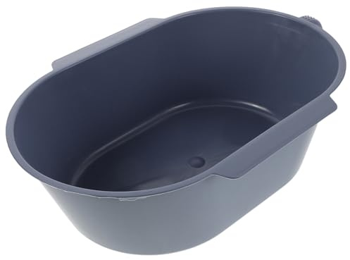 Veemoon Ergonomischer Toilettenstuhl Eimer aus Kunststoff für Rollstuhl und Patienten Stabiler Ersatz Toiletteneimer für Senioren und Häusliche Pflege