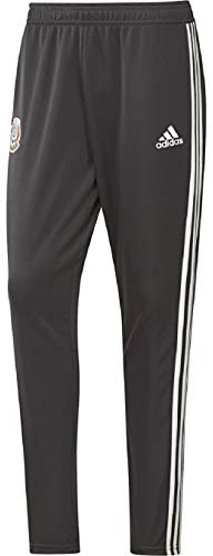 adidas World Cup Soccer Mexico Men's 3 Stripes Track Pants, X-Small, Black