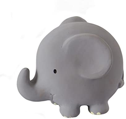 Tikiri Elefant Badespielzeug und Beißring, ab 0 Monaten, Grau