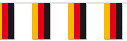 PARTY DISCOUNT Fahnenkette Deutschland Flagge, 10 m