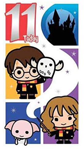 Harry Potter Geburtstagskarte zum 11. Geburtstag