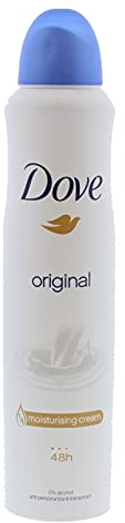 Dove Deodorant für Damen, antibakterieller Schutz, frischer und zarter Duft, zarte Haut, 48 Stunden, 200 ml