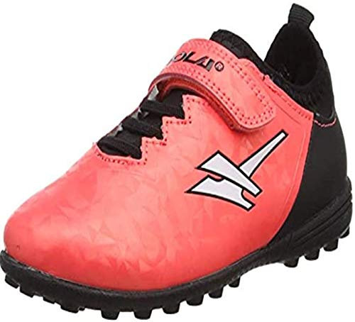 Gola Jungen Activo5 Astroturf Fußballschuhe Sportschuhe, Pink - Plasma Pink Schwarz - Größe: 24 EU