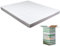 EVERGREENWEB Doppelmatratze für Schlafsofa, 12 cm hoch, orthopädische Wasserschaummatratze, hypoallergene und ergonimische Matratze mit weißem Bezug 140X190 – DAYBED
