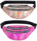 Lot de 2 sacs banane à paillettes pour femme - Métallique - Étanche - Réglable - Pour filles, femmes, hommes, enfants, fête, festival, sport, plein air, voyages - Rose, champagne, Rose, Taille unique,