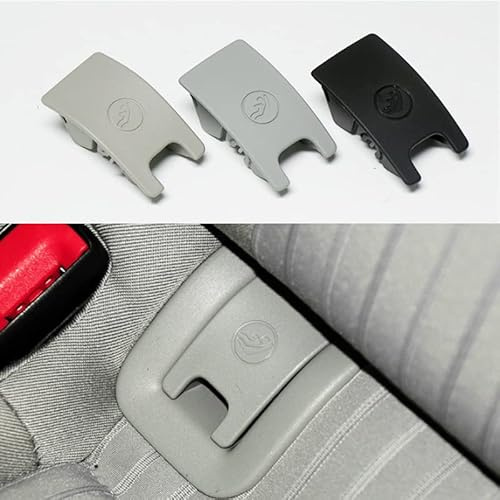 Cakievro Auto Rücksitz Haken ISOFIX Abdeckung Kinderrückhaltung für A4 A6 19-18 4G8 887 187 Autozubehör (A6 Grau)