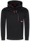 riverso Hoodie Herren Regular Fit RIVLasse Kapuzenpullover Pullover Brusttasche Schwarz M, Größe:M, Farbe:Black