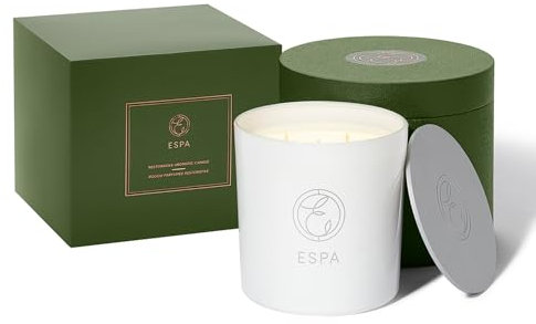 ESPA | Restorative Kerze | 1kg | Aromatherapie | Rose Geranium | Süßorange | Lavendel | Palmarosa