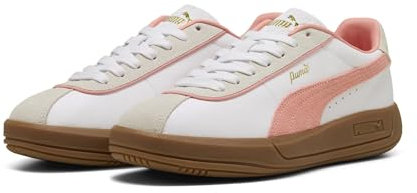 PUMA - PUMA Club KLASSIKA, Zapatillas Femenino, PUMA White-Pink Fruit-Vapor Gray,