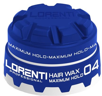 LORENTI TOKYO & SEOUL Haarstylingwachs, ölfreie Stylingcreme für lockiges und krauses Haar, Volumen und geformte Haarpomade | No.4 Blau 150ml