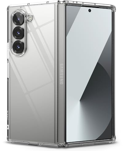 Ringke Fusion per Cover Samsung Galaxy Z Fold 6 - Clear | Custodia, compatibile con la ricarica wireless, sottile, leggero, resistente ai graffi