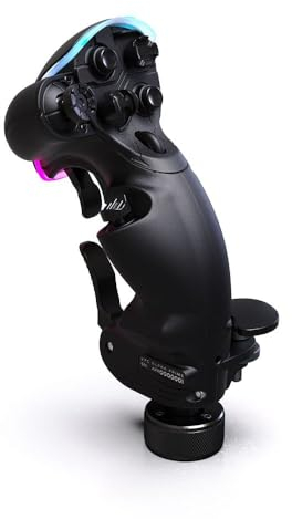 VIRPIL Controls - Constellation ALPHA Prime [R] (Joystick pour simulation de vol, Manche à balai, PC, Hotas, Droite)