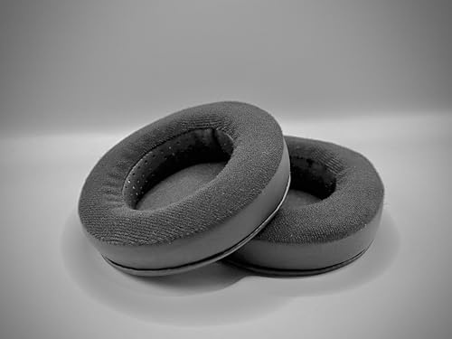 VZR AUDIO, INC. Model One Audiophile Gaming-Headset Hybrid-Ohrpolster (Schwarz, Mikrofaser, Paar)