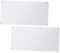NULYLU 2st Leeres Hintergrundtuch Leere Dekoratives Tuch Stoffbanner Leere Bannerflaggen Einfaches Banner Diy-banner-flaggen Diy Maltuch Diy-bannertuch Weiß 300d Oxford-stoff