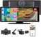 Hexinex 10.26”Pantalla de Coche CarPlay/Android Auto/MirrorLink Inalámbrico para Coche, Reproductor de Coche Pantalla Tactíl Admite 4K Dash CAM/Cámara de Trasera/Bluetooth/USB/SD/FM/Control por Voz