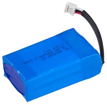 Batería: Batería De Iones De Litio De 14,8 V, 650 MAh, 11,84 Wh, Compatible Con HUTT, For W55, W66, DDC55, DDC51, DDC5, C6, 443048-4S, G104, PL443048-4S, Robot Limpiacristales.
