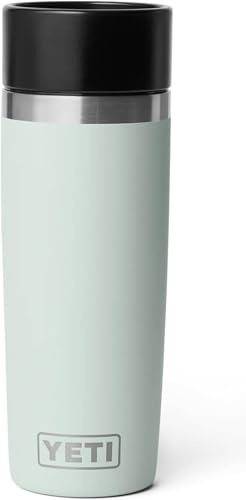 YETI Rambler 16 oz (473 ml) Coffee Travel Bottle with 100% Leakproof Hotshot Commuter Cap, Vacuum Insulated Stainless Steel Tea & Coffee Cup Travel Mug, Ridgeline