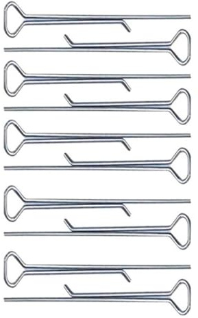 FashionCha 10Pcs Kerze Docht Halter Docht Clips Edelstahl