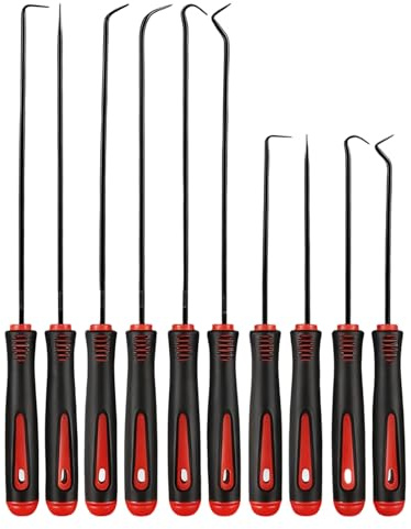 10-Teiliges Haken Werkzeug,Pick und Haken Set, Haken Werkzeug Präzisions Mechanic