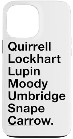 Harry Potter Professors Case for iPhone 13 Pro Max