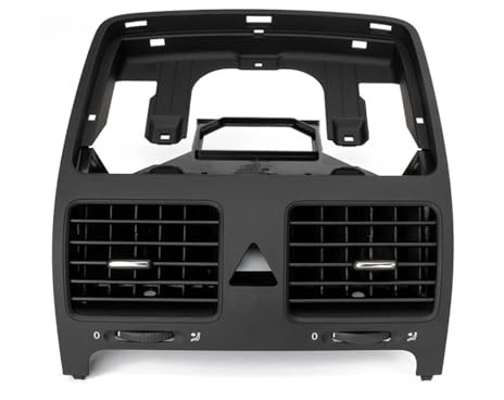 Rejillas Ventilación Aire Acondicionado Coche Para VW Para Golf V 5 GTI Para Jetta MK5 Para Rabbit 1K0819728F Estilo Coche Montaje Ventilación Salida A/C Aire Medio Delantero