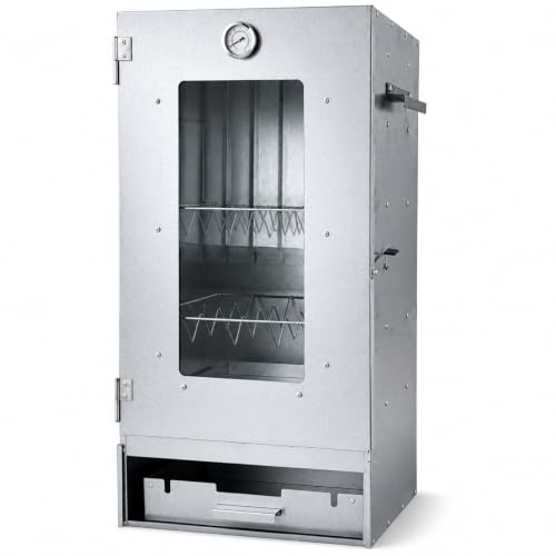 Räucherofen 80 cm Räucherschrank Heißräuchern Kalträuchern Komplett Smoker