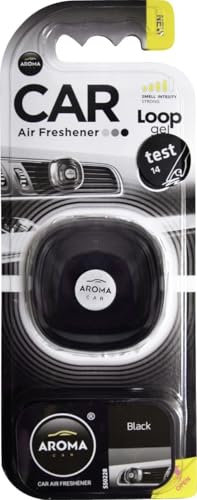 Aroma Car Lufterfrischer Gel - Schwarz, Vanille, Auto