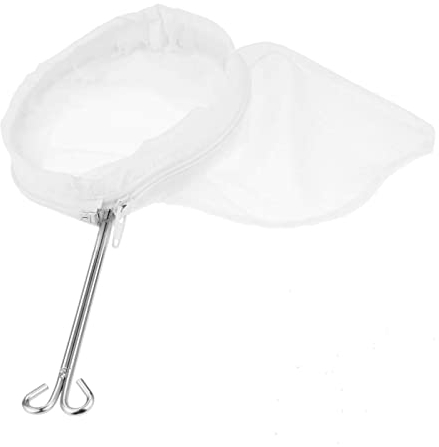 3Pcs Coffee Filter 5 Large Sock Reusable Coffee/Tea Cloth Filter Traditional Coffee Style Tea Strainer Cloth Coffee Filter Coffee Filter Bag with Stainless Steel Infuser Handle