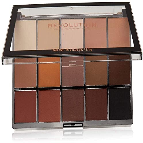 Makeup Revolution - Lidschattenpalette - Re-Loaded Palette - Basic Mattes