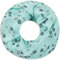 Faera Damen Schal Flowers weich und leicht mit Blumen-Druck Loopschal Rundschal in verschiedenen Farben, SCHAL Farbe:Mint