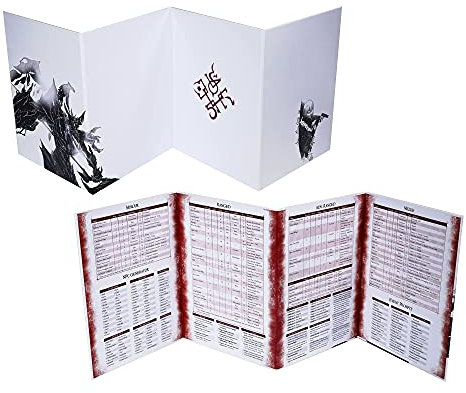 First Falling Leaf SINS1161 Sins RPG GM Bildschirm, Mehrfarbig