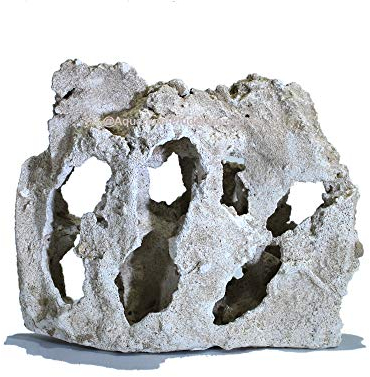 Lochgestein Aquarium Deko Felsen Malawi Tanganjika See 20x9x18 cm, deko Stein