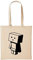 Huuraa Baumwollbeutel Danbo Karton Roboter Geschenk Einkaufstasche Natural 10 Liter Baumwolle Danbo Karton Roboter Accessoire