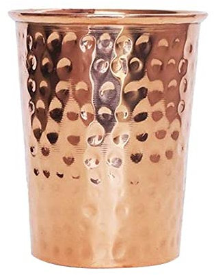 Kupferbecher gehämmert 0,3 l